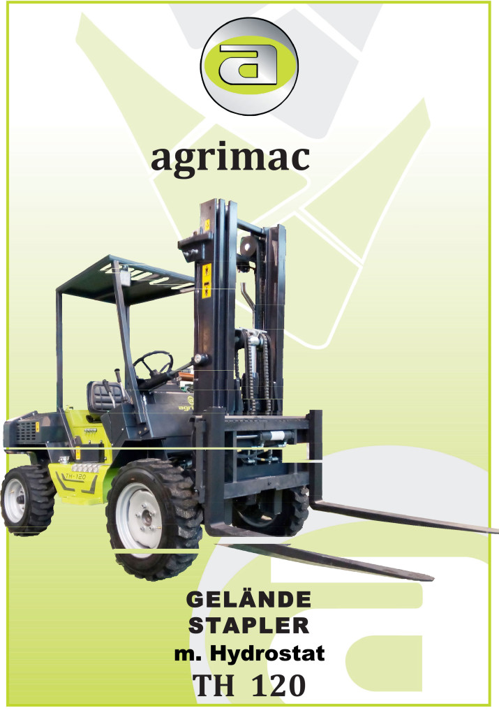 Geländestapler TH120 FIrma Agrimac